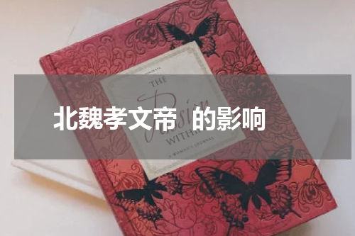 北魏孝文帝  的影响