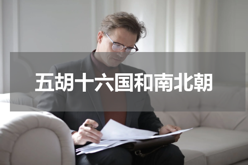 五胡十六国和南北朝