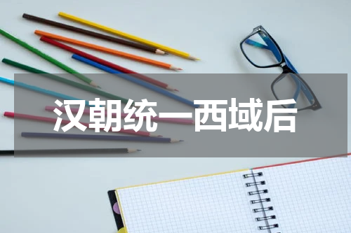 汉朝统一西域后