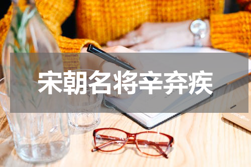 宋朝名将辛弃疾
