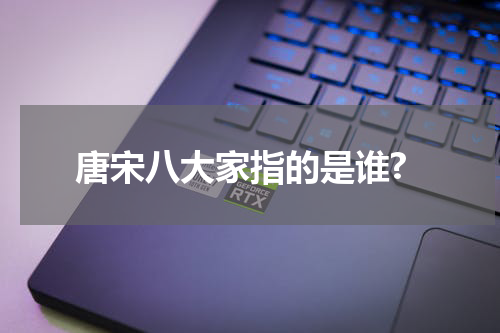 唐宋八大家指的是谁?