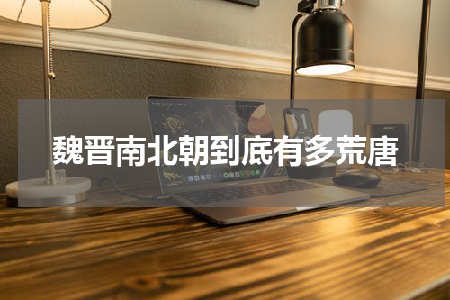 魏晋南北朝到底有多荒唐