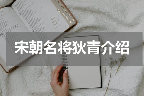 宋朝名将狄青介绍