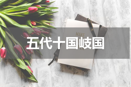 五代十国岐国