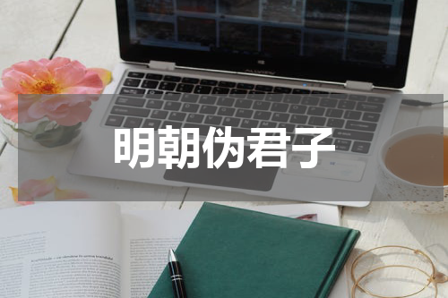 明朝伪君子
