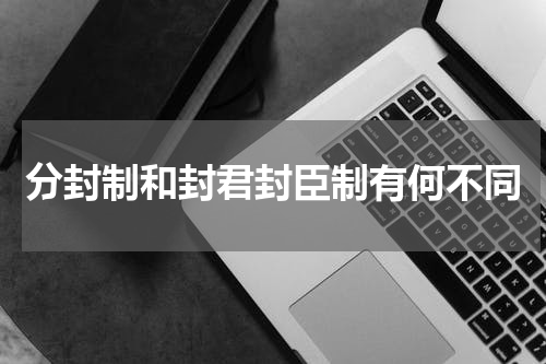 分封制和封君封臣制有何不同