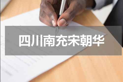 四川南充宋朝华