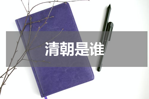 清朝是谁