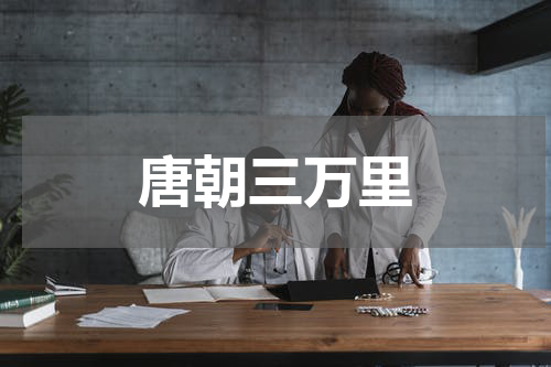 唐朝三万里
