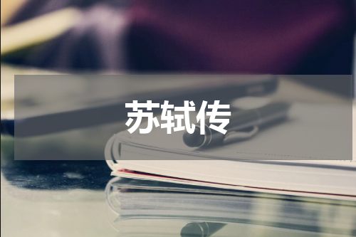 苏轼传
