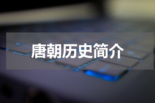 唐朝历史简介