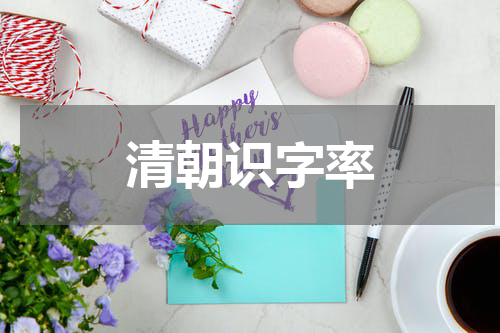 清朝识字率