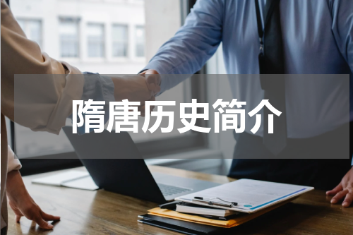 隋唐历史简介