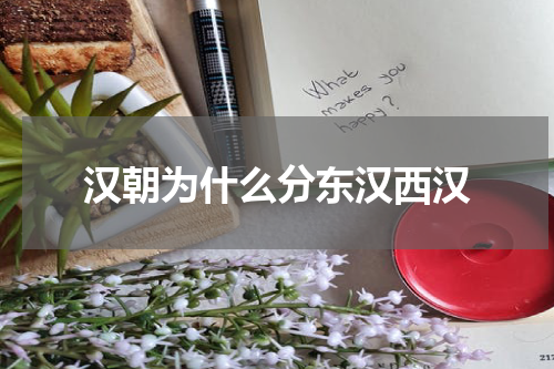 汉朝为什么分东汉西汉