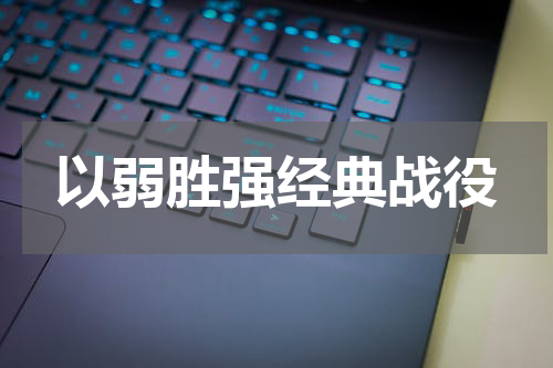 以弱胜强经典战役