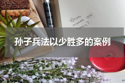 孙子兵法以少胜多的案例