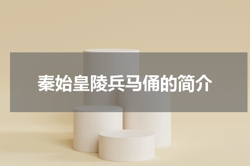 秦始皇陵兵马俑的简介