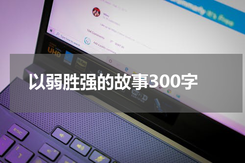 以弱胜强的故事300字