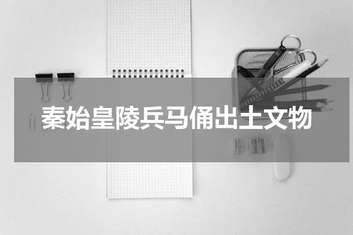秦始皇陵兵马俑出土文物