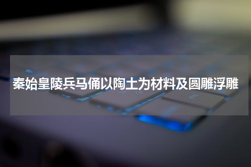 秦始皇陵兵马俑以陶土为材料及圆雕浮雕