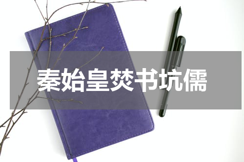 秦始皇焚书坑儒