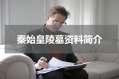 秦始皇陵墓资料简介
