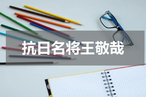 抗日名将王敬哉