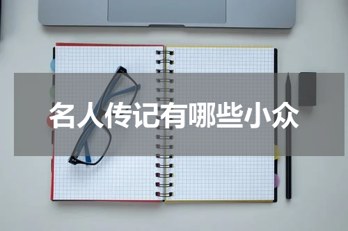 名人传记有哪些小众