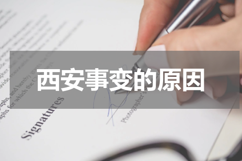 西安事变的原因