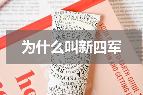 为什么叫新四军