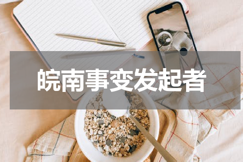 皖南事变发起者