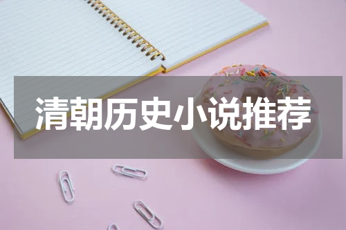 清朝历史小说推荐