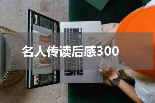 名人传读后感300