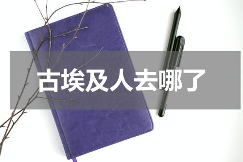 古埃及人去哪了