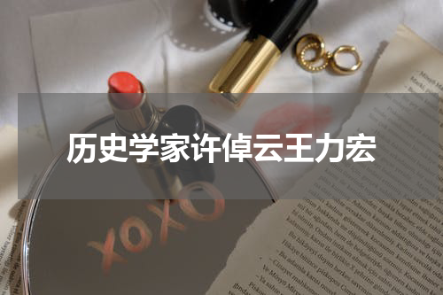 历史学家许倬云王力宏