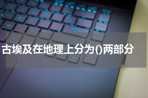 古埃及在地理上分为()两部分
