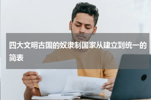 四大文明古国的奴隶制国家从建立到统一的简表