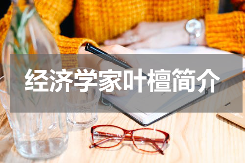 经济学家叶檀简介