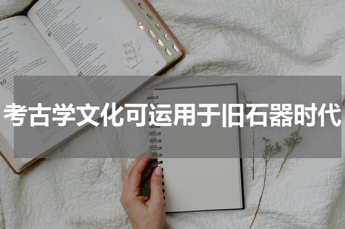 考古学文化可运用于旧石器时代