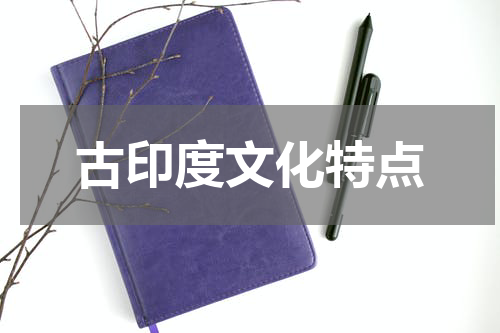 古印度文化特点