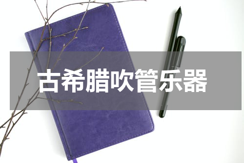 古希腊吹管乐器