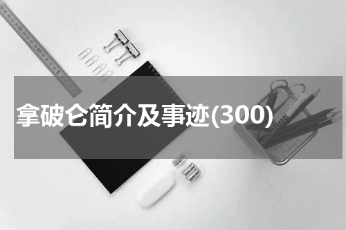 拿破仑简介及事迹(300)