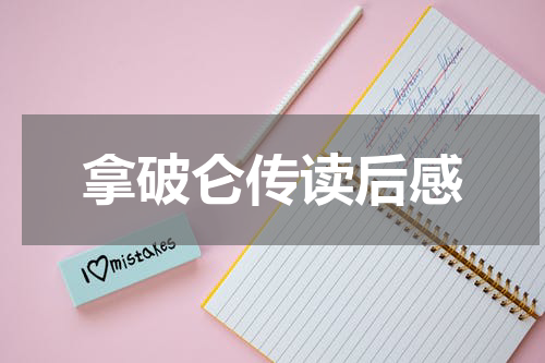 拿破仑传读后感