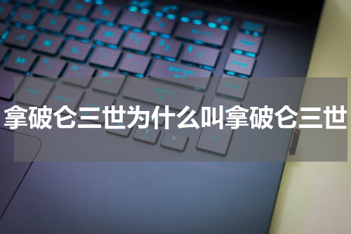 拿破仑三世为什么叫拿破仑三世