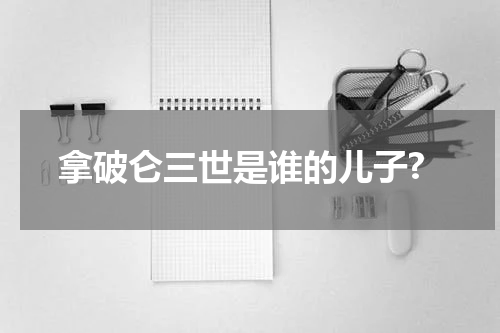 拿破仑三世是谁的儿子?