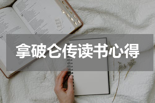 拿破仑传读书心得