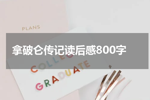 拿破仑传记读后感800字