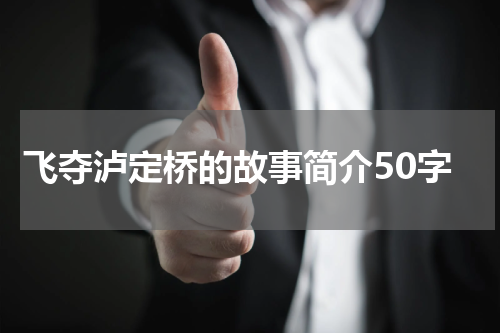 飞夺泸定桥的故事简介50字