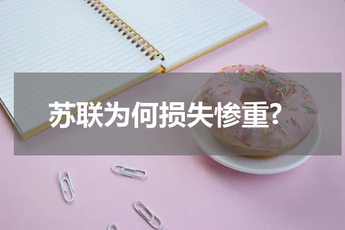 苏联为何损失惨重?