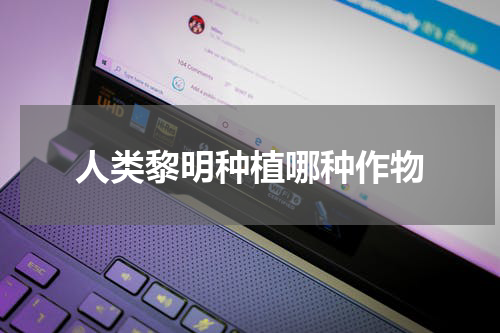 人类黎明种植哪种作物